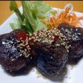 ちくわ君's cooksnap of when they made ごま照り☆チキンハンバーグ♪.