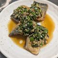 庵chai's cooksnap of when they made タレが絶品【鯖のニラだれ】.