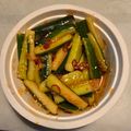 ゆか＝ダックスまま's cooksnap of when they made ご家庭で手軽な材料で簡単手作りオイキムチ.