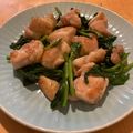 なべなべ39's cooksnap of when they made 鶏肉とほうれん草のガーリックソテー♪.