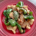 ミニートマト's cooksnap of when they made お弁当おかず！時短！鶏とピーマン照り焼き.