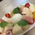 kぴぴ's cooksnap of when they made 桃と生ハムとモッツァレラのカプレーゼ＊.