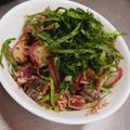 ❀まいねこ❀'s cooksnap of when they made ぽん酢で♪みょうがと大葉で鰹のたたき.