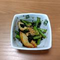 みぃくんのママ's cooksnap of when they made 小松菜と竹輪のマヨコチジャン炒め.