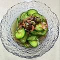 あっこ姉's cooksnap of when they made 胡瓜と茗荷入り＊もずくの酢の物.