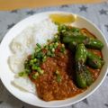 ▽▲まゆ▲▽'s cooksnap of when they made さば缶で作る！ピリ辛キーマカレー.