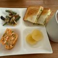☆あさ's cooksnap of when they made ☆ ポテトサラダで作る簡単サンドイッチ.