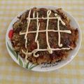 うぐいす♪'s cooksnap of when they made めんつゆと小麦粉で簡単絶品お好み焼き☆.