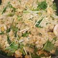 ゆるмαмα's cooksnap of when they made あみえびと水菜　ナンプラーで炒飯.