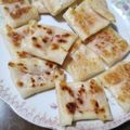 MUJIRUSI☆'s cooksnap of when they made 餃子の皮で簡単ハムチーズブリトー！.