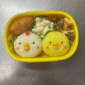 Chaaa_room's cooksnap of when they made キャラ弁簡単おにぎり運動会可愛いキャラ弁.