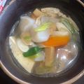 トコタン's cooksnap of when they made 【農家のレシピ】具だくさん☆けんちん汁.