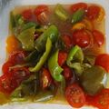 恋する一人暮し's cooksnap of when they made ピーマンとトマトのビタミンサラダ.