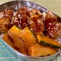 ビートルズ食堂's cooksnap of when they made 豚こま肉と厚揚げで肉巻き♪.
