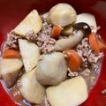 ぶっちー☆☆'s cooksnap of when they made 里芋の挽き肉あんかけ煮物♪.