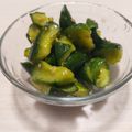 クックVESREV☆'s cooksnap of when they made きゅうりのわさび漬け！.