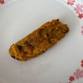 クックWXFOGE☆'s cooksnap of when they made 離乳食♡かぼちゃのスティックおやき.