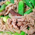 pyonpoco's cooksnap of when they made ✿オクラと豚肉の炒め物✿.