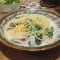 こけよ's cooksnap of when they made ■菜の花とベーコンのクリームパスタ■.