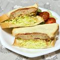 なおミール's cooksnap of when they made コロッケサンド.