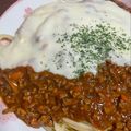 るっち♡'s cooksnap of when they made ハンバーグに！チーズソース♪.