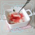 ぱふ's cooksnap of when they made 桜でんぶde和菓子風ヨーグルト.