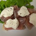たろべのつぶやき's cooksnap of when they made サラダに！無花果と生ハムとマスカルポーネ.