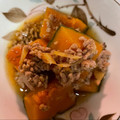 なおすけ151a's cooksnap of when they made かぼちゃとひき肉の煮物.