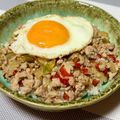なおミール's cooksnap of when they made モンスーンカフェ風♪ガパオ炒めご飯.