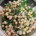 さとみみけ's cooksnap of when they made ひよこ豆とツナのサラダ.