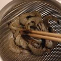 アクセル☆'s cooksnap of when they made 簡単★海老のヒゲの取り方.