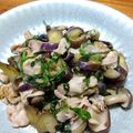 YCHキッチン's cooksnap of when they made 梅干しで☆豚ばら肉となすの大葉梅肉炒め.