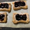 がおがお4's cooksnap of when they made 冷凍パイシートでブルーベリーオープンパイ.