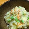 ちーまぐ's cooksnap of when they made 枝豆と厚切りベーコンのごちそうポテサラ.