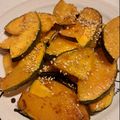 ☆★ＨＡＣＨＩ♪★☆'s cooksnap of when they made かぼちゃの甘辛炒め.