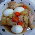 クック3N0VKO☆'s cooksnap of when they made 炊飯器で鶏肉じゃが.