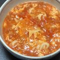 クックM6DK2O☆'s cooksnap of when they made トマ玉あんかけうどん.