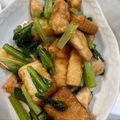 takoyuma's cooksnap of when they made 鷄ささみと厚揚げの甘辛だれ.