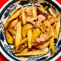 kose's cooksnap of when they made 豚肉となす・みょうがの酢醤油炒め.