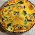 miyo “peko” ota's cooksnap of when they made ほうれん草たっぷり♡うちのキッシュ♪.