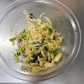 カントリンブンブン's cooksnap of when they made キャベツともやしとわかめの和え物.