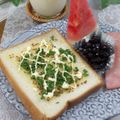 クックHG9V8Y☆'s cooksnap of when they made 飾りじゃないのよパセリは🎶パセリトースト.