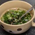 ひぃたろぉ～♪'s cooksnap of when they made ほっこり♥わかめスープ.