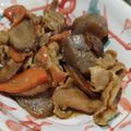 あかにぇにぇ's cooksnap of when they made 豚ばら肉･蒟蒻･人参･ごぼうの味噌煮込み.