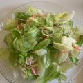 るんるんるんママだよ's cooksnap of when they made 抱えていける！レタスとカニカマのサラダ.
