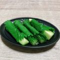 のんべぇヒロ's cooksnap of when they made 昆布茶で美味しい♪きゅうりの大葉巻き.