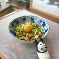 キンプリ's cooksnap of when they made 簡単♡ちくわ入り納豆ユッケ♡.