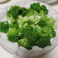 クックE662AA☆'s cooksnap of when they made あれで簡単甘〜いブロッコリーのレンジ蒸し.