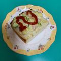 クックあさみちゃん's cooksnap of when they made 子供の大好きなポテサラトースト.