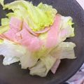 kbmm's cooksnap of when they made レタスとハムのサラダ♪.